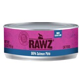 RAWZ Cat Canned 96% Salmon Pate 5.5oz