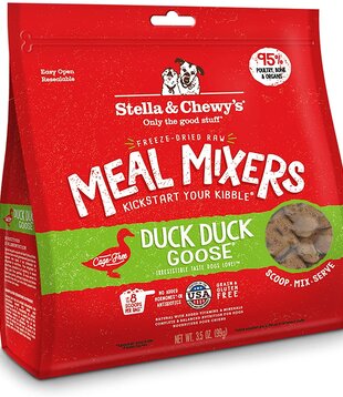 Stella & Chewy's Freeze-Dried Meal Mixers Duck Duck Goose 3.5 oz