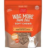 Cloud Star Wag More Dog Grain Free Soft & Chewy Peanut Butter & Apple 5 oz