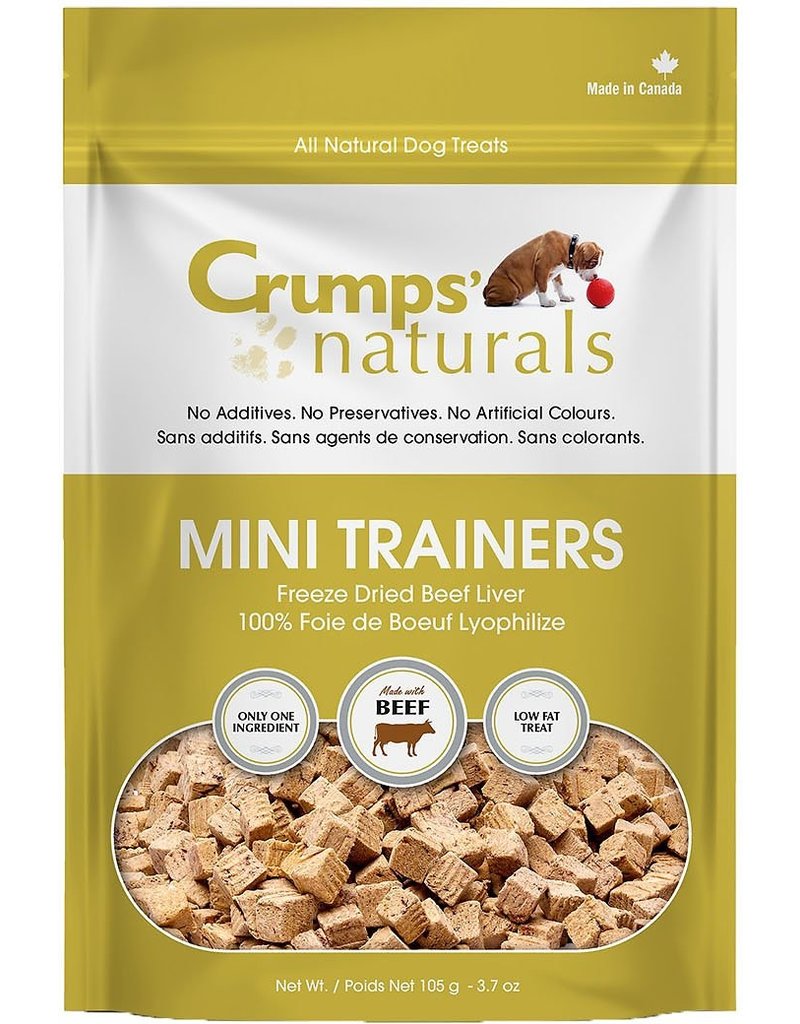 Crumps' Naturals Crumps' Mini Trainers Freeze Dried Beef Liver Treats 1.7 oz