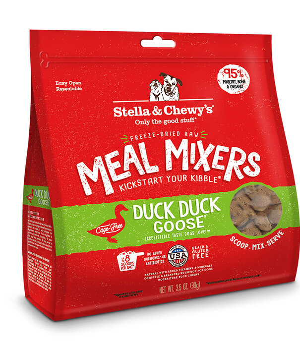 Stella & Chewy's Freeze-Dried Meal Mixers Duck Duck Goose 3.5 oz