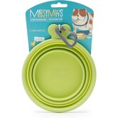 Messy Mutts Collapsible Bowl Green 1.5 Cup