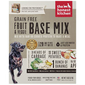 The Honest Kitchen Dry Dog Grain Free Fruit and Vegetable Base Mix 3 Lb