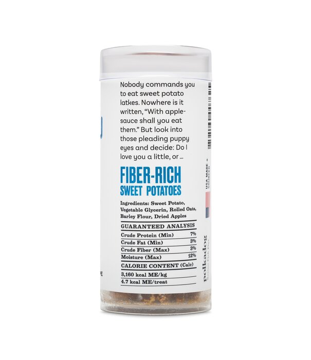 Polka Dog Holiday Mini Tube I Love You A Latke