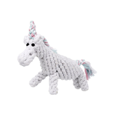 Jax & Bones Unicorn Rope Toy 8"