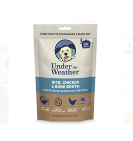 Under The Weather Rice, Chicken & Bone Broth Freeze Dried 6 oz