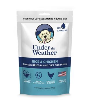 Under The Weather Chicken & Rice Freeze Dried 6 oz