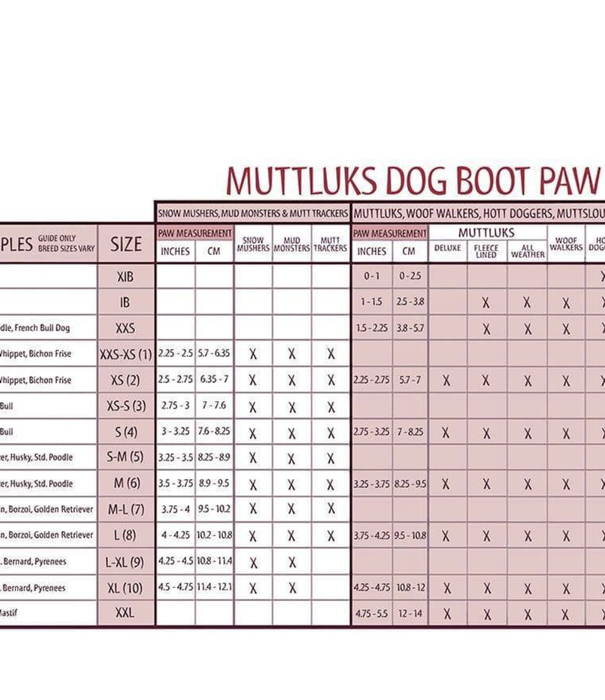 Muttluks Muttluks Original Fleece-Lined Booties