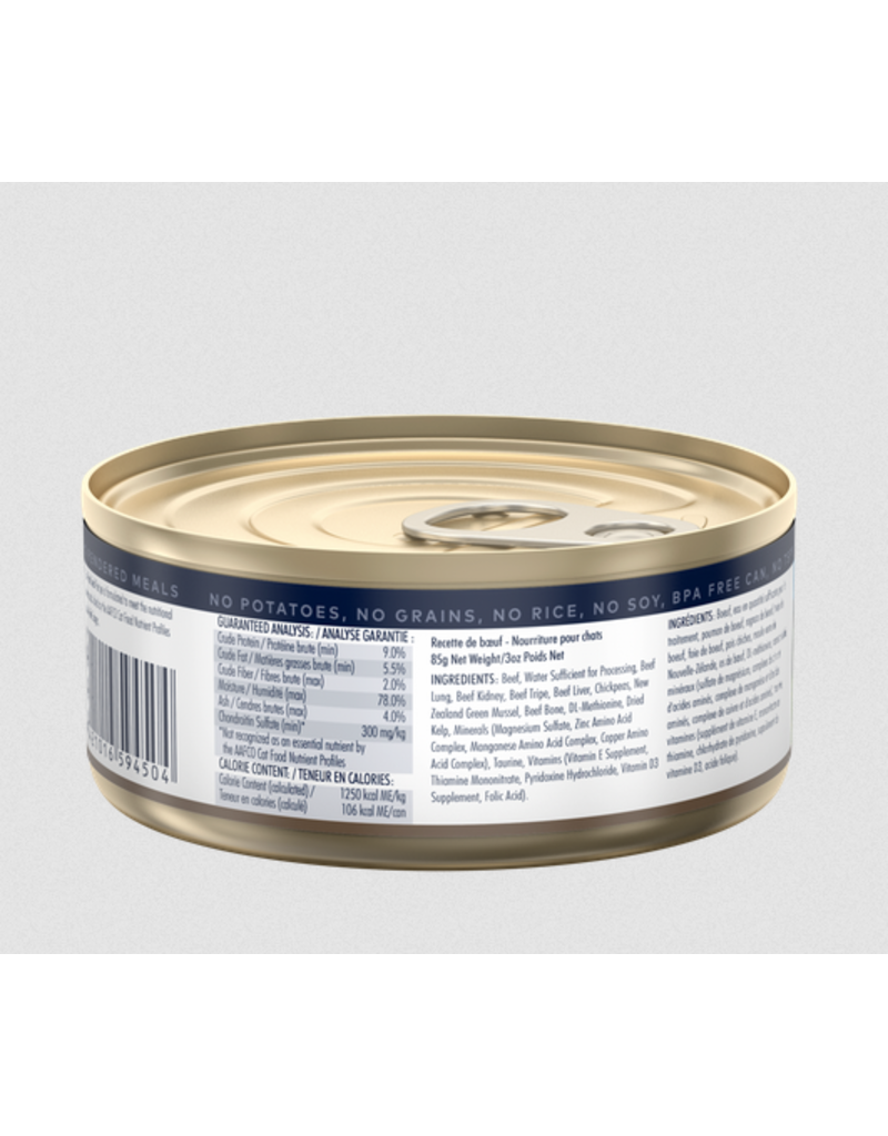 Ziwi Peak Ziwi Peak Canned Cat Beef 3 oz