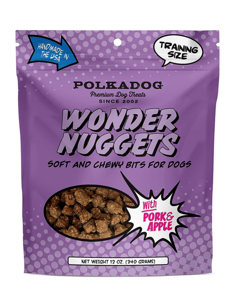 Polka Dog Wonder Nuggets Pork & Apple 12 OZ