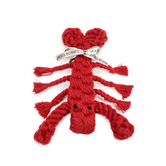 Jax & Bones Lobster Rope Toy 7"