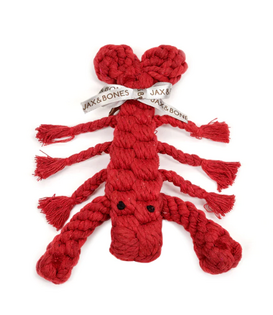 Jax & Bones Lobster Rope Toy 7"