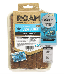 Roam Ossy Ostrich Jerky 5 oz