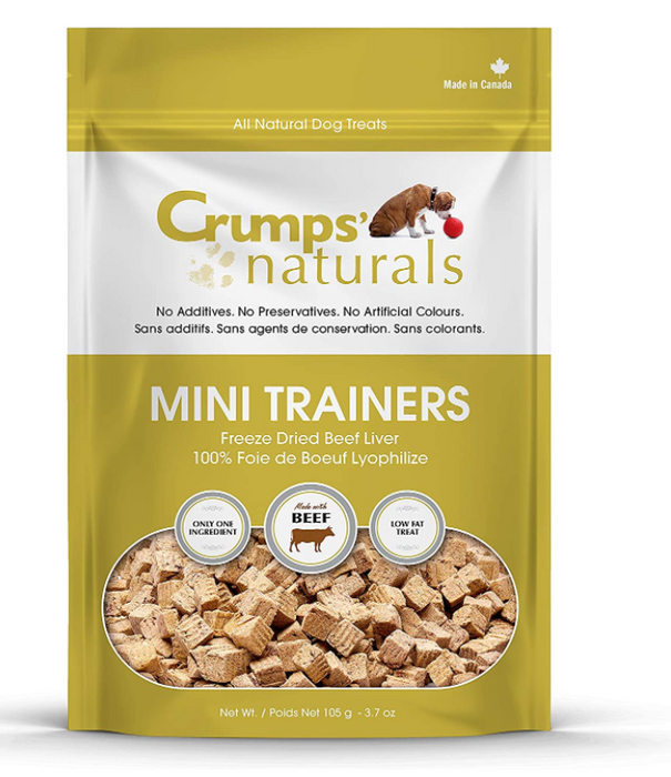 Crumps' Naturals Crumps' Mini Trainers Freeze Dried Beef Liver Treats 1.7 oz