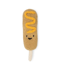 Love Thy Beast LoveThyBeast Corn Dog Knit Toy