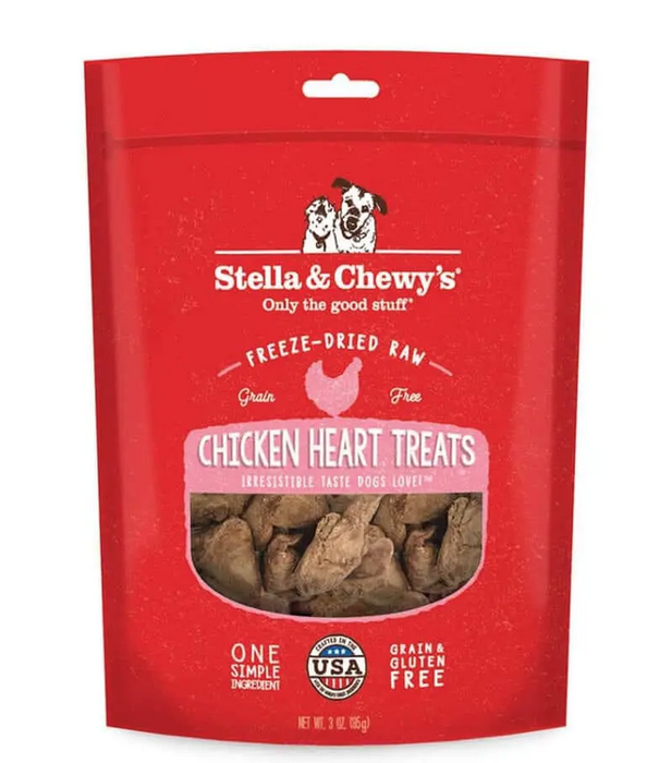 Stella & Chewy's Chicken Heart Treats 3 oz