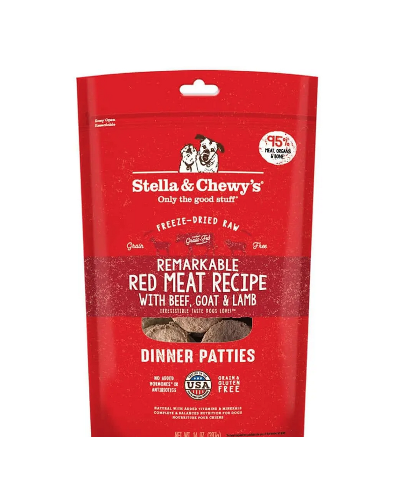 Stella & Chewy's Freeze-Dried Dinner Patties Red Meat 14 oz