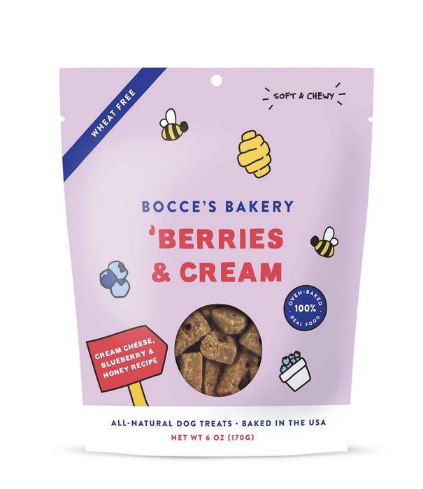 Bocce's Bakery Bocce's Bakery Berry & Cream Dog Treats 6oz