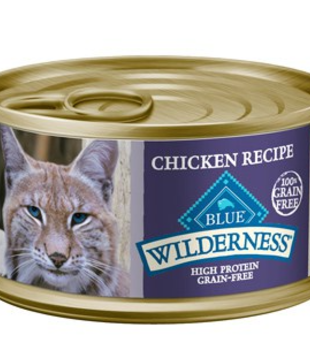 Blue Buffalo Wilderness Canned Cat Chicken 3 oz