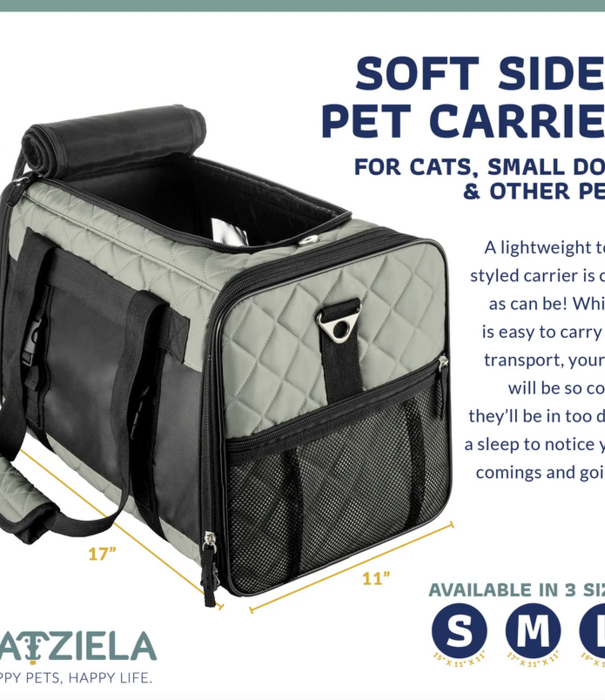 Katziela Katziela Quilted Companion Grey Medium