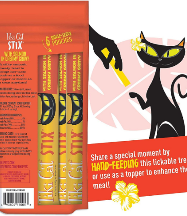 Tiki Cat Treats Salmon Mousse 3 oz