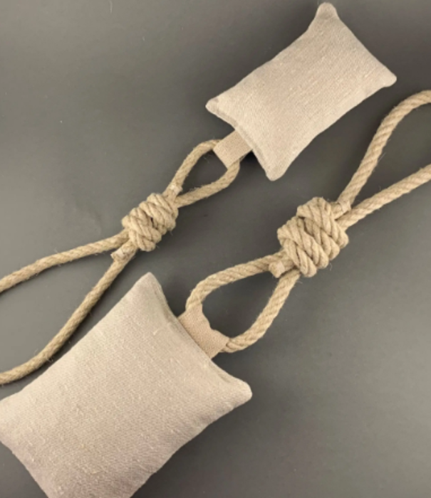 Pawsome Pet Toys Pawsome Pet Toys Hemp & Wool Chew Square Dog Toy