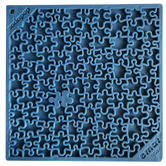 SodaPup Licking Mat Jigsaw Blue Large