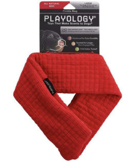 Playology Plush Crinkle Ring Large Beef