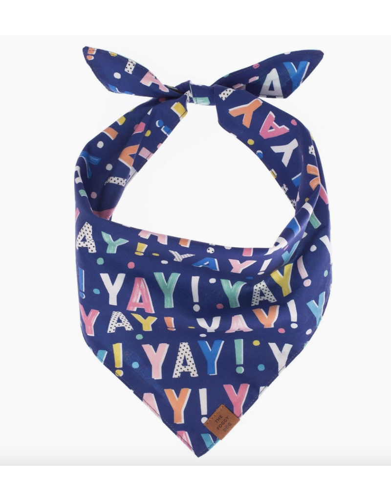 The Foggy Dog The Foggy Dog Bandana Birthday Navy