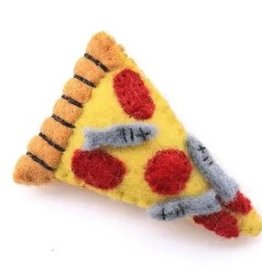 The Foggy Dog The Foggy Dog  Wool Pizza Cat Toy