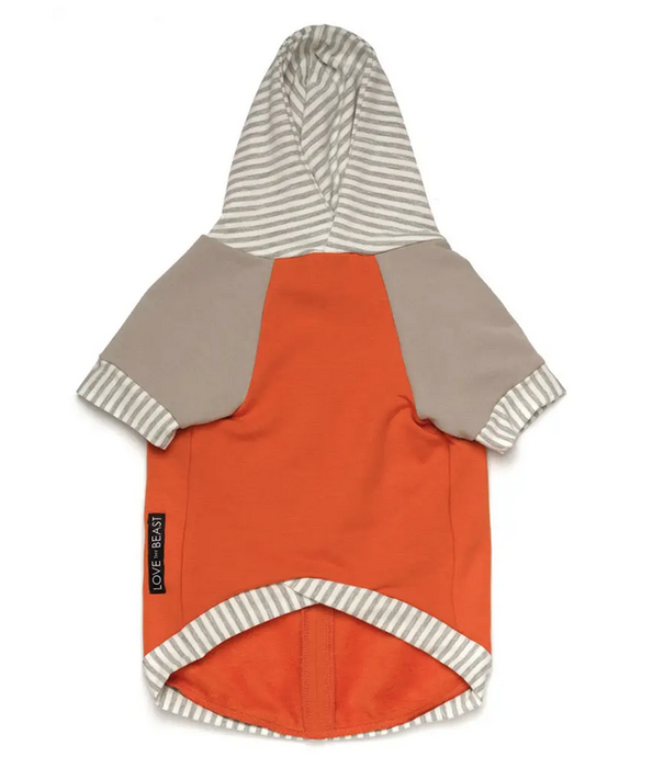 Love Thy Beast LoveThyBeast Bamboo Knit Hoodie Orange