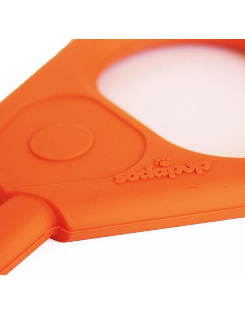 SodaPup Can Opener Tug Dog Toy, Orange