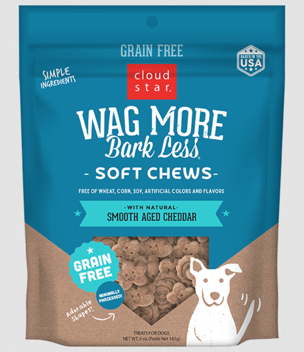 Cloud Star Wag More Grain Free Aged Cheddar 5 oz