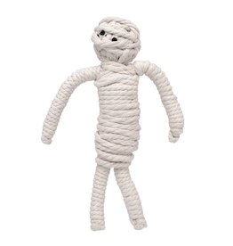 Jax & Bones Jax & Bones Halloween Mummy Rope Toy 10"