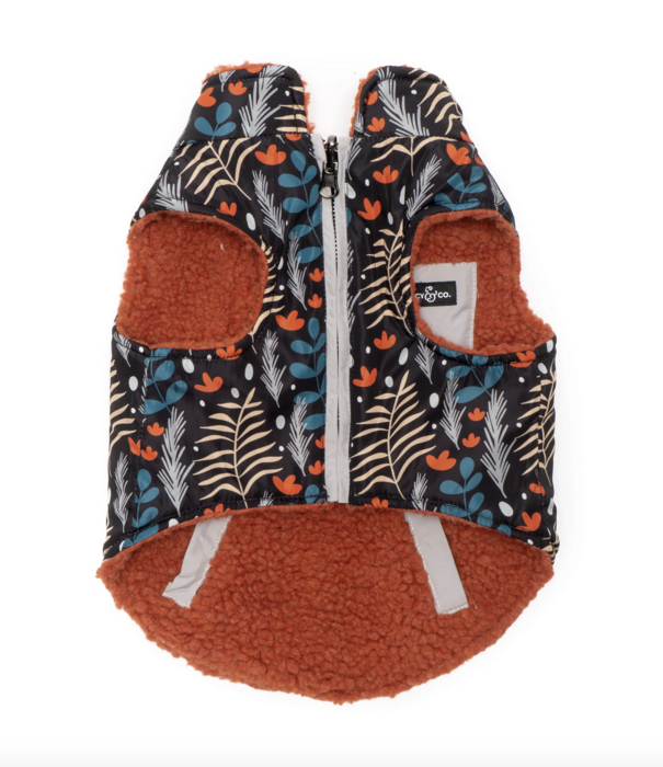 Lucy & Co. Lucy & Co. Reversible Puffer Vest Llama Mama