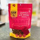 Raw Dynamic Gently Air Dried Rabbit Treats 3.6 oz