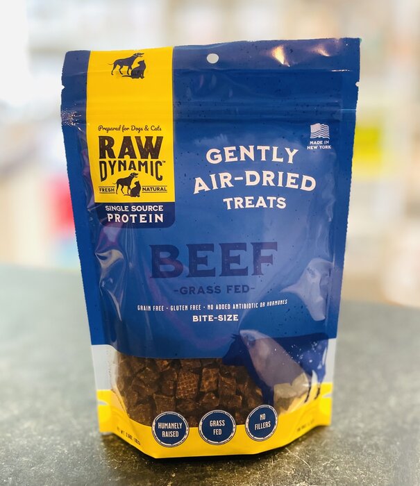 Raw Dynamic Raw Dynamic Gently Air Dried Beef Treats 3.6 oz