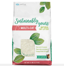 Sustainably Yours Sustainably Yours Cat Litter Multi-Cat 13 lb