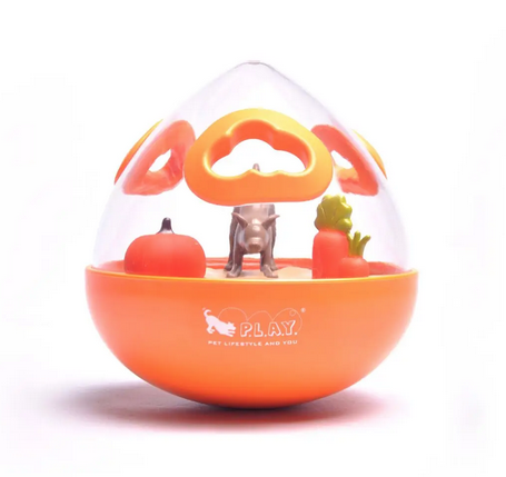 Wobble ball cheap dog toy