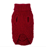 Harry Barker Chunky Knit Sweater Red