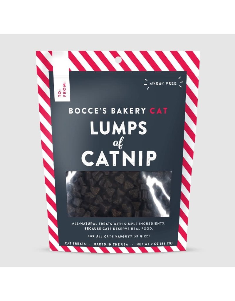 Bocce's Bakery Bocce's Bakery Cat Holiday Lumps of Catnip 2 oz