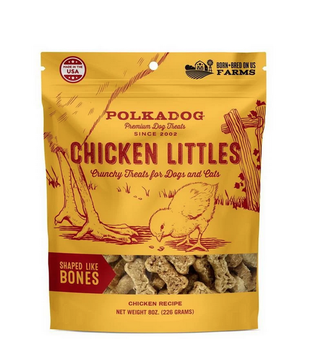 Polka Dog Chicken Littles Bones 8 oz