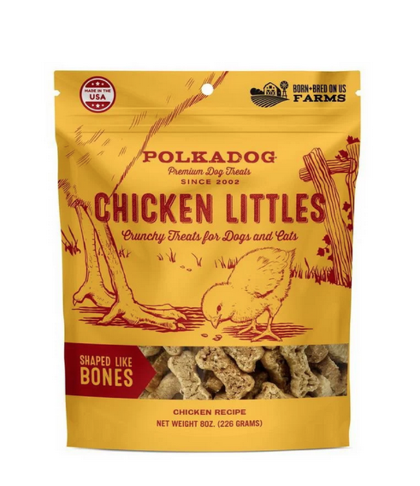 Polka Dog Chicken Littles Bones 8 oz