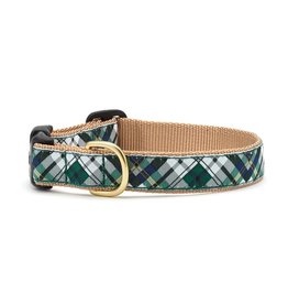 Up Country Gordon Plaid Dog Collar Wide Large