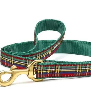 Up Country Holiday Christmas Sparkle Plaid Lead Wide 6ft