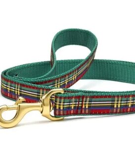 Up Country Holiday  Christmas Sparkle Plaid Lead Wide 4ft