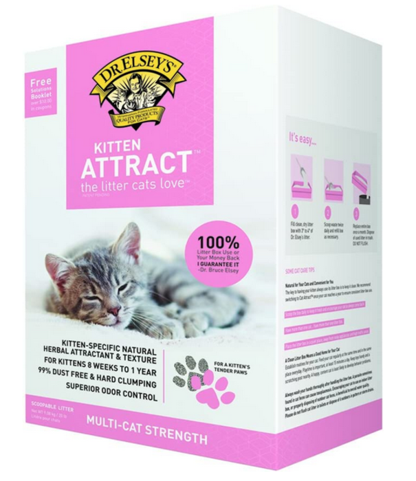 Dr. Elsey's Kitten Atract Litter 20 Lb