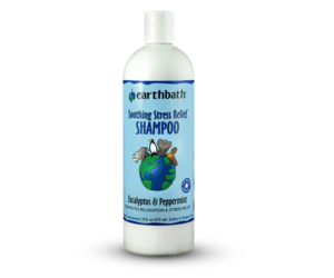Earthbath Dog Shampoo Soothing Stress Relief Eucalyptus Peppermint 16 oz