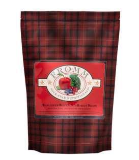 Fromm Dry Dog Highlander Beef, Oats, 'n Barley 4 Lb