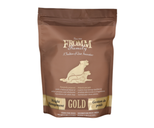Fromm dog food weight clearance management
